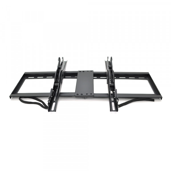 Кронштейн для TV MERLION ML-BR4565A, SPCC, 32"-40"-65", до 45кг, VESA 600х400mm, кут нахилу ±15°, 65mm до стіни Q6