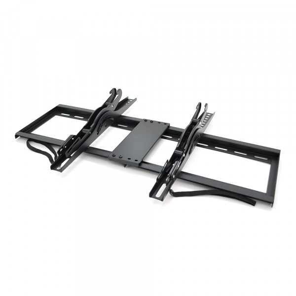 Кронштейн для TV MERLION ML-BR4565A, SPCC, 32"-40"-65", до 45кг, VESA 600х400mm, кут нахилу ±15°, 65mm до стіни Q6