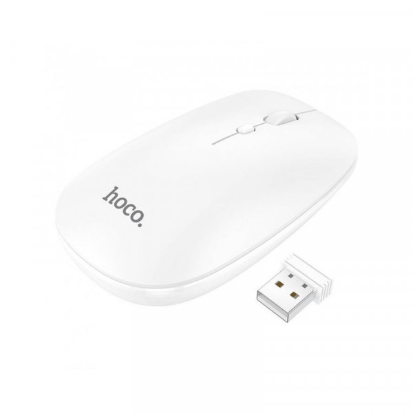 Миша бездротова HOCO GM15, 1600DPI, 2.4GHZ, White, Box