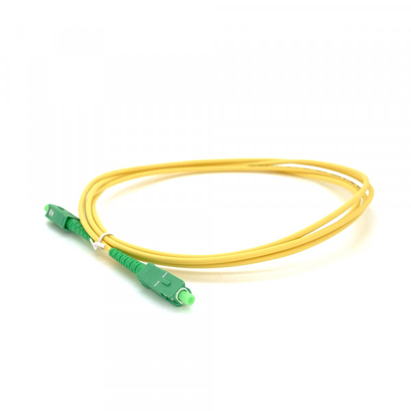 Патчкорд оптичний SC/APC-SC/APC 3.0mm 2 м, оболонка LSZH, ціна за 1 шт