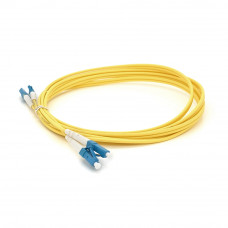 Патчкорд оптичний LC/UPC-LC/UPC DUPLEX 3.0mm 2 м, оболонка LSZH, ціна за 1 шт