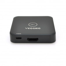 Перемикач двоскерований VEGGIEG V-HD01 HDMI2.0 з живлення через USB, підтримує 2Kx4K, 30Hz, Black, Box