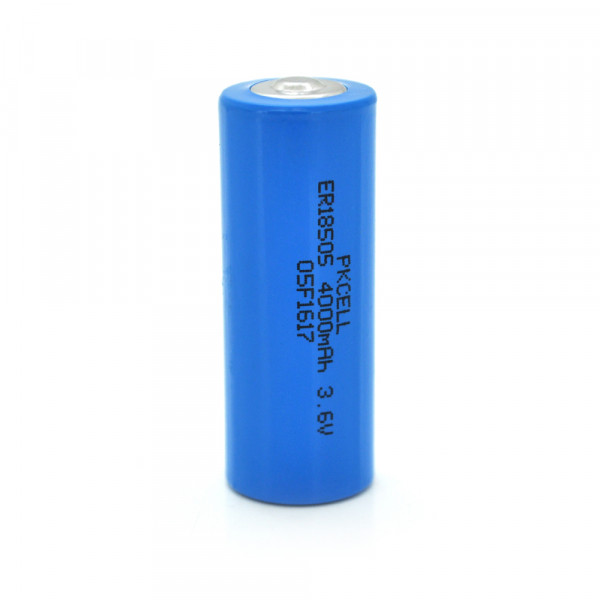 Батарейка літієва PKCELL ER18505, 3.6V 4000mah, 4 штуки shrink ціна за shrink