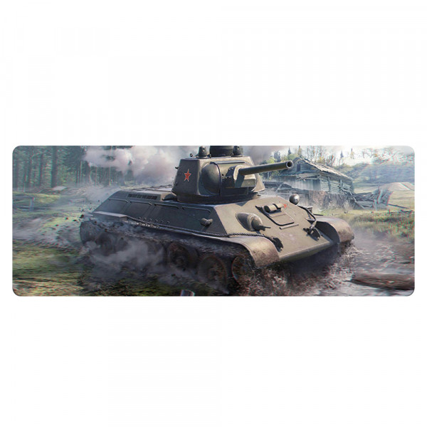 Килимок 300*700 тканинний World of Tanks-64, товщина 2 мм, OEM