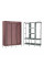 Тканинна шафа для речей YT41593, 130х45х175см, Red Wine, Box