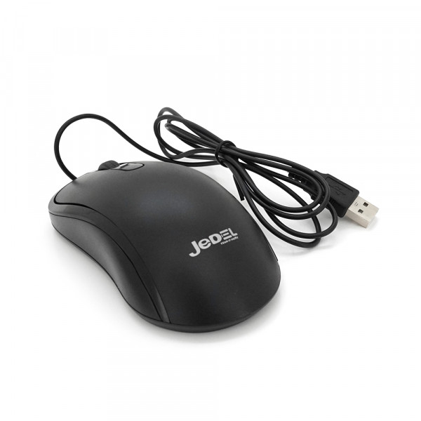 Миша провідна JEDEL CP82, 1000DPI, Black,