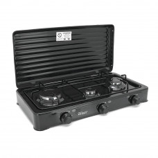 Газова плита Zilan ZLN0032, 3 комфорки, Black