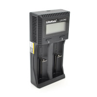 ЗУ універсальне Liitokala Lii-CH2, 2 канали, LCD дисплей, підтримує Li-ion, Ni-MH та Ni-Cd AA (R6), ААA (R03), AAAA, С (R14)