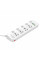 Мережевий фільтр LDNIO SC4408, 4 Розетки + 4 USB, 2 м, перетин 3х0,75мм, White, Box