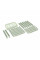Розподільча шафа Merlion ML-OP-S241-SC 96-канальна, SC Simplex adapter, матеріал Cold Steel (550*450*120мм)