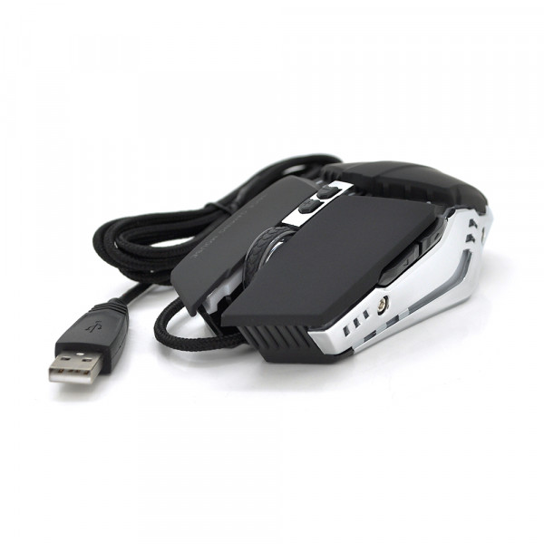 Миша провідна iMICE T80, 7 кнопок, 800/1200/1600/3200 DPI, Led Lighting, 1,5м, Windows XP/Vista/Win7/8/10 Mac OS X, Black, COLOR BOX, Q40