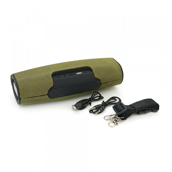 Колонка DH7+Display Bluetooth 4.1 до 10m, 1х3W, 4Ω, 400mAh, ≥90dB, TF card/USB, ремень, DC 5V, Green