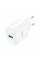 Набір СЗУ 110-240V HOCO C140A+ кабель Type-C, 1xUSB, 18W, кабель 1м, White, Blister