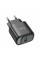Набір СЗУ 110-240V HOCO C140A+ кабель Type-C, 1xUSB, 18W, кабель 1м, Black, Blister