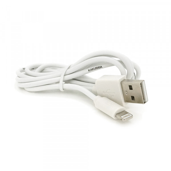 Кабель iKAKU KSC-060 SUCHANG charging data cable series for iphone, White, довжина 1м, 2,4А, BOX