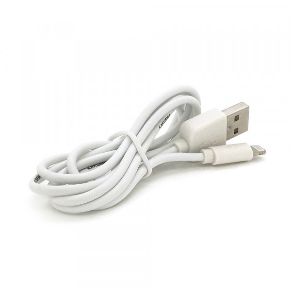 Кабель iKAKU KSC-060 SUCHANG charging data cable series for iphone, White, довжина 1м, 2,4А, BOX