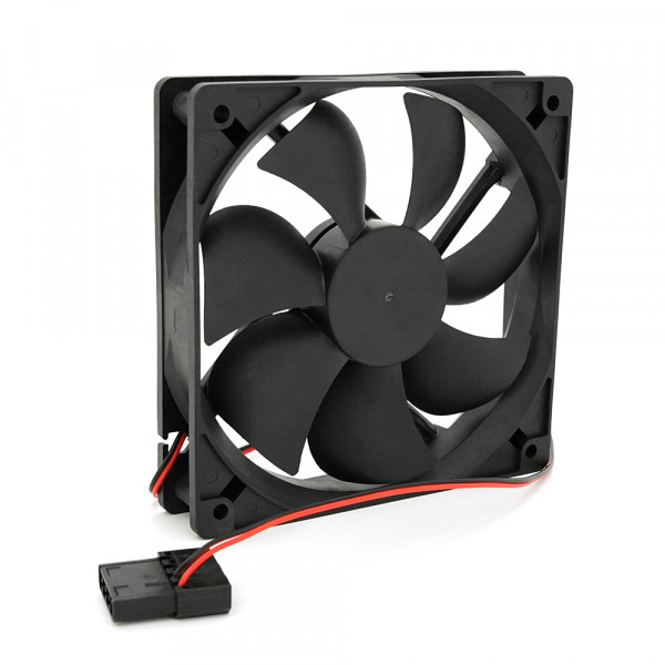 Кулер для охолодження серверних БП SUNON EEC0251B1-000U-G99, 120x120x25mm, RPM 2600±10%, 12V/0.3A, 2-pin MOLEX, Black