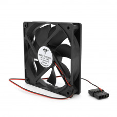 Кулер для охолодження серверних БП SUNON EEC0251B1-000U-G99, 120x120x25mm, RPM 2600±10%, 12V/0.3A, 2-pin MOLEX, Black