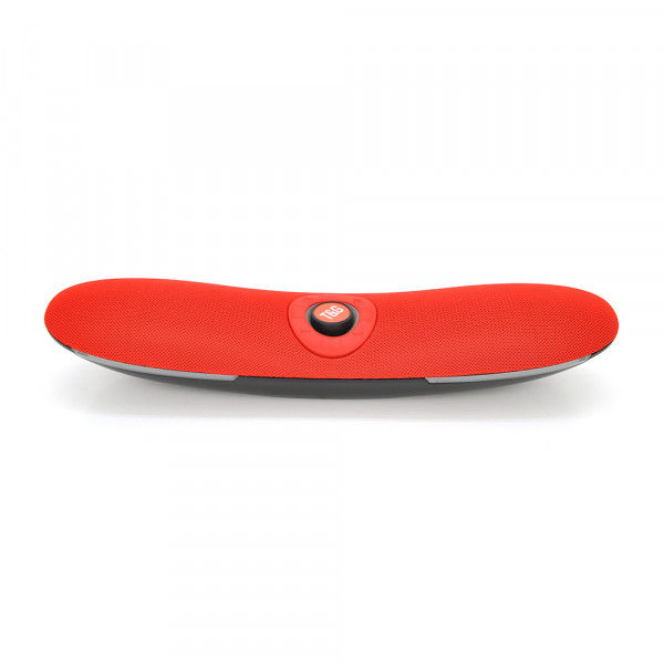 Колонка TG027 Bluetooth 4.1 до 10m, 2х3W, 4Ω, 1200mAh, ≥90dB, TF card/USB, DC 5V, Red