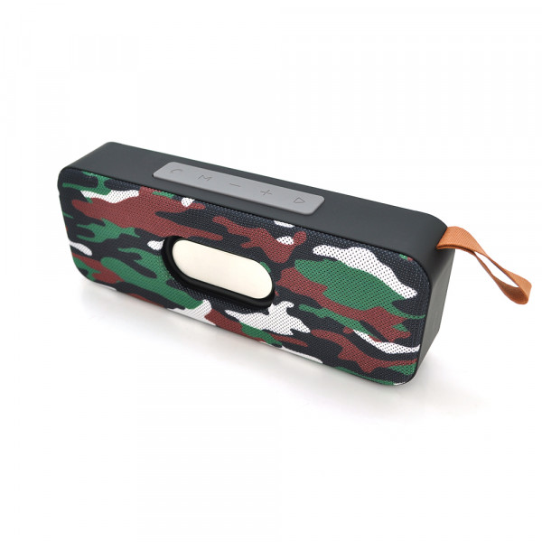 Колонка T6 Bluetooth 4.1 до 10m, 1х3W, 4Ω, 600mAh, ≥90dB, TF card/USB, DC 5V, Camouflage