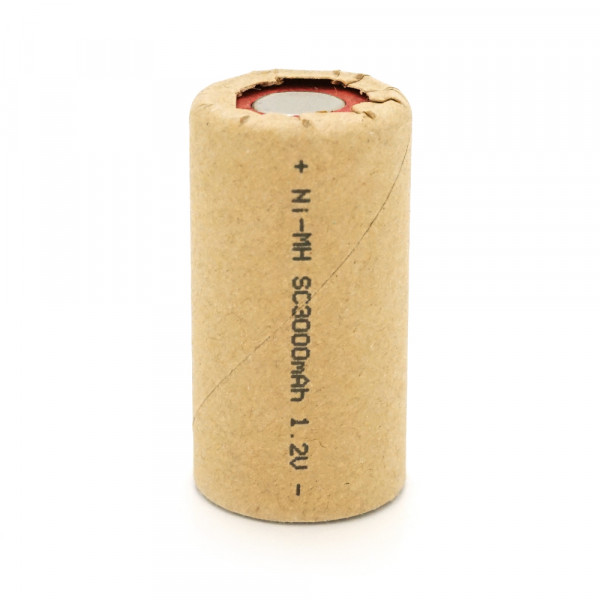 Акумуляторна батарея для шуруповерта Ni-MH SC3000mAh 1.2V, 10C, 22,5x42,5 mm
