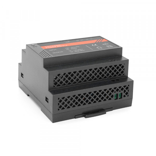 Блок живлення EuroPower EP-PS-12060DIN, 12V/5A (60W) на DIN-рейку, пластик, 89x92x56 mm