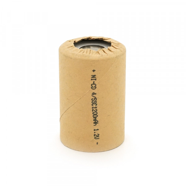 Акумуляторна батарея для шуруповерта Ni-Cd 4/5SC1200mAh 1.2V, 10C,23x32 mm