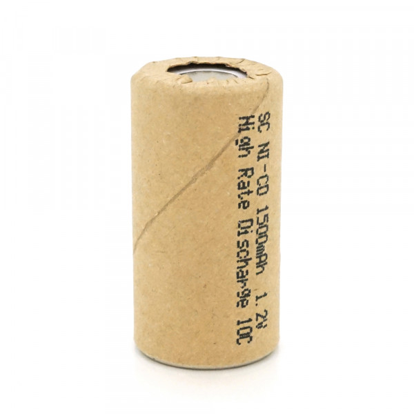 Акумуляторна батарея для шуруповерта Ni-Cd SC1500mAh 1.2V, 10C, 23x43 mm