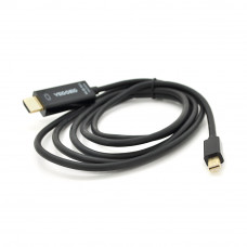 Кабель VEGGIEG MH-3 MiniDisplay Port (тато) на HDMI (тато), 3m, підтримує 1920 * 1080, Black, Пакет