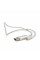 Перехідник для навушників VegGieg V-K202 USB2.0(M)-Jack3.5(F), Silver, Box