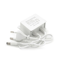 Імпульсний адаптер живлення 12В 2А (24Вт) штекер 5.5/2.1; Plastic Box Mini; IP40, кріплення Q200