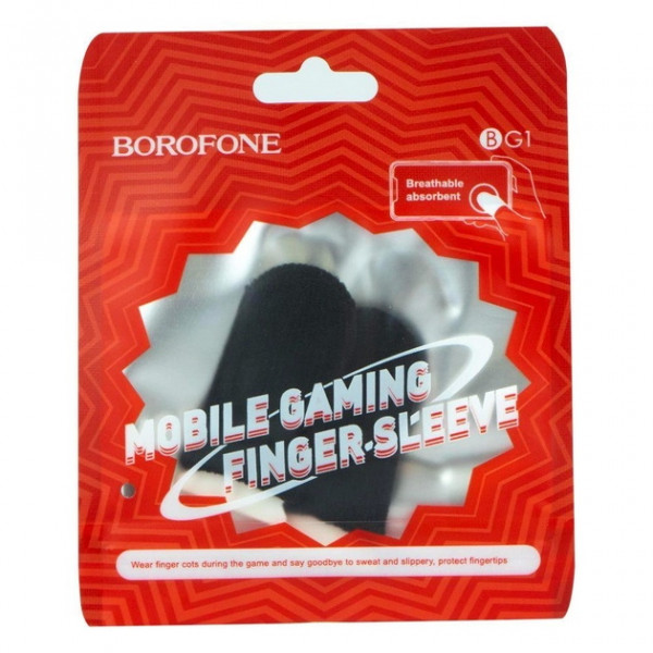 Ігрові напальчники для телефону Borofone BG1, Black