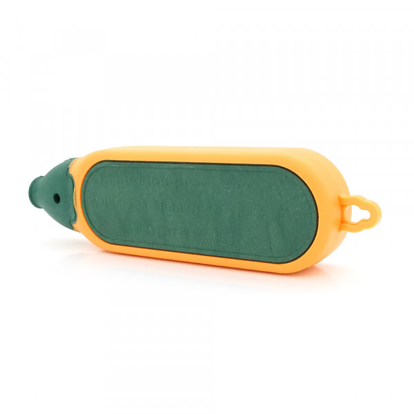 Колодка для подовжувача 2 гнізда + 2USB, без заземлення, 16A 220V, Orange, Q100