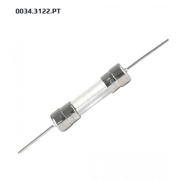 Запобіжник скляний 20 мм 3,15А (3,15А, 250ВAC, 5x20мм)