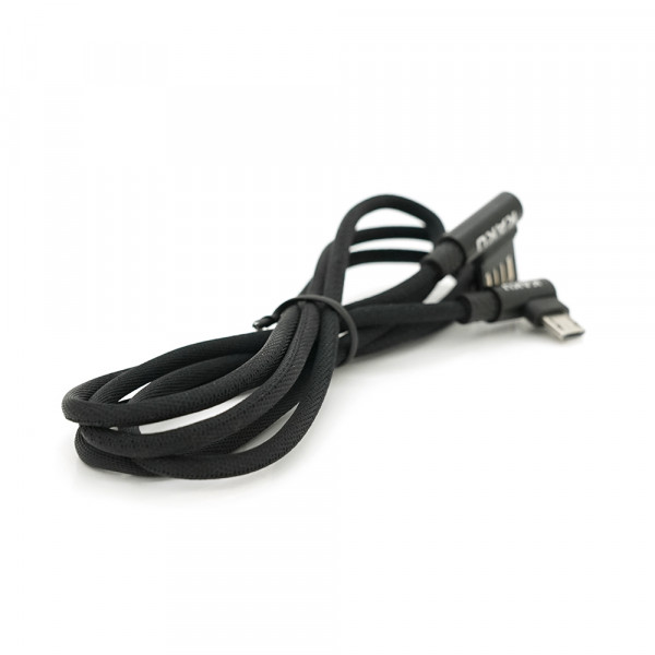 Кабель iKAKU KSC-028 JINDIAN charging data cable for micro, Black, довжина 1м, 2.4A, BOX