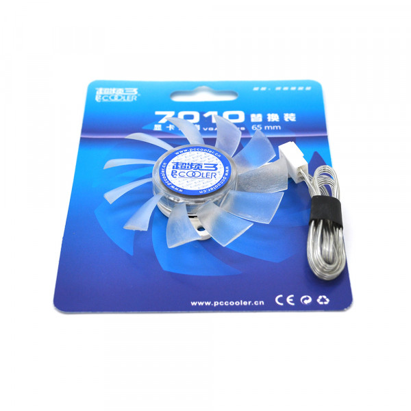 Кулер для відеокарти Pccooler 7010 №3 для ATI/NVIDIA 3-pin, RPM 3200±10%, BOX