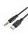 Кабель Borofone BL18 Jack 3.5mm(M) =>Type-C(M), 1м, Black, Box