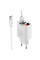 Набір BOROFONE BA58A СЗУ 2xUSB, LED+кабель Type-C, 2.4A, 1м, White, Box