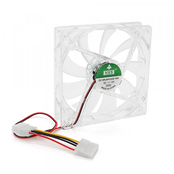 Кулер корпусний 12025 DC sleeve fan 4pin - 120*120*25мм, 12V/0,15A, 1900об/хв, RGB
