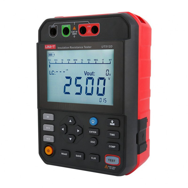 Тестер опору ізоляції (Мегаомметр) UNI-T UT512