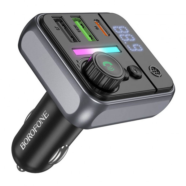 FM-модулятор Borofone BC50, Black, Box
