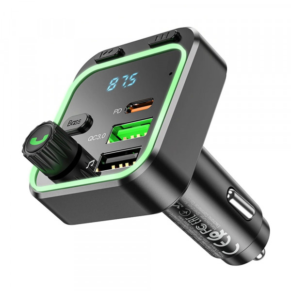 FM-модулятор Borofone BC53, Black, Box