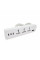 Мережевий фільтр ТВ-Т13, 3 розетки + 3 USB, 2 м, перетин 3х0,75мм, 2500W, White, Box