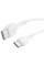 Кабель Hoco X37, Type-C-Type-C, 60W, White, довжина 0.5м, BOX