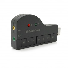 Контролер USB-sound card (8.1) 3D sound (Windows 7 ready), Blister
