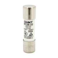 Плавкий запобіжник CHINT-RT28-32 (RO15) 25A 500AC, 10×38mm, змінної напруги, 20 штук в упаковці, ціна за 1 штуку