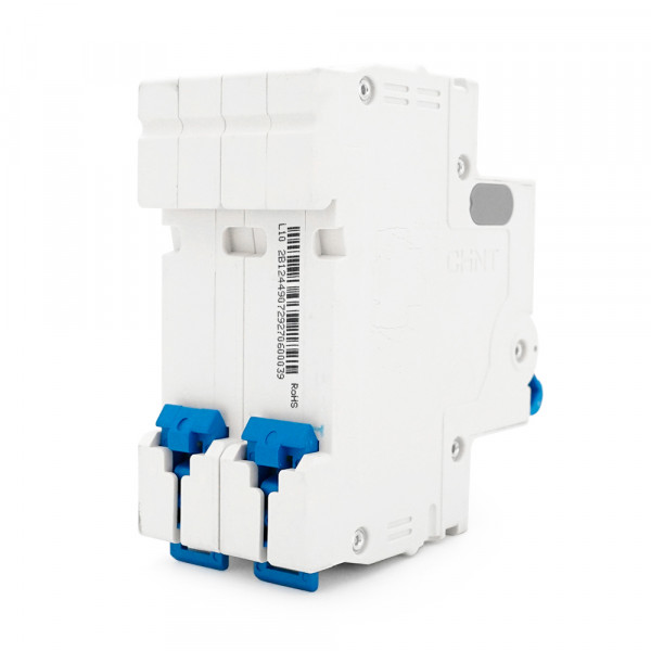 Автоматичний вимикач постійного струму CHNT CB-63DC 2P 40A, DC500V, 6kA, DIN, 86*36*49.5mm