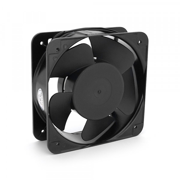 Кулер для охолодження серверних БП FP-108EX-S1-B DC sleeve fan 2pin під паяння - 150*150*50мм, 220V/0,22A, 2600об/хв, 38W