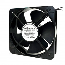 Кулер для охолодження серверних БП FP-20060EX-S1-B DC sleeve fan 2pin під паяння - 200*200*60мм, 220V/0,43A, 2600об/хв, 58W