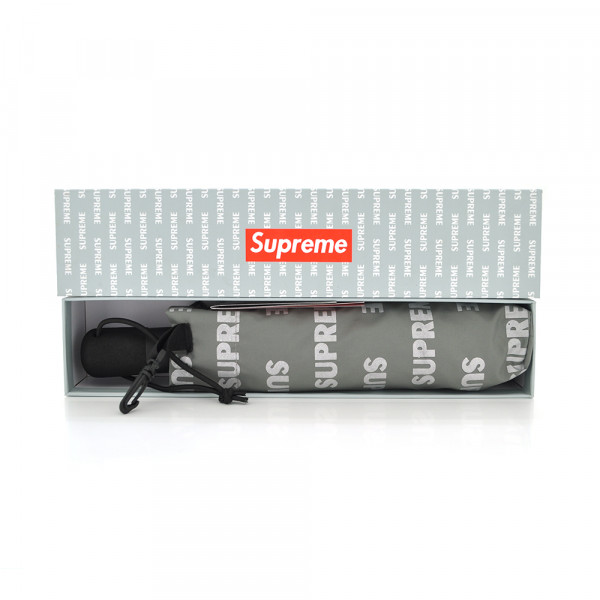 Парасоля жіноча Supreme автоматична, D-120см, захист від сонця, UV (99%), захист від дощу, каркас - Al+Fe, Grey